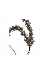 Close-up of Arendelle Navratri Special Coins Phone Sling showing detailed silver coinwork, perfect for cultural celebrations and style.