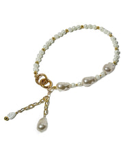 Lumba, Reimagined — Pearl Garden | 4-in-1 Baroque Pearl Lumba Rakhi