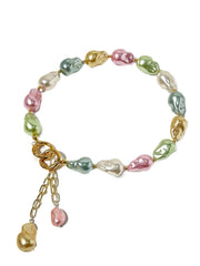 Lumba, Reimagined — Candy Pop | 4-in-1 Baroque Pearl Lumba Rakhi