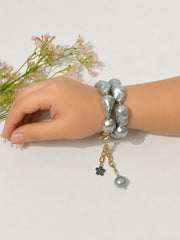 Lumba, Reimagined — Moonstone | 4-in-1 Baroque Pearl Lumba Rakhi