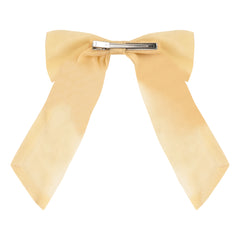 Organza Long Tail Hair Bow - Small