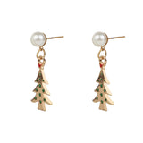 Christmas Special Christmas Tree Drop Earrings [ER110]