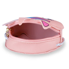 Unicorn Coin Purse for Girls – Mini Crossbody Wallet (Pink) [ABG004]