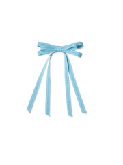 Grosgrain Ribbon Long Tail Petite Hair Bow