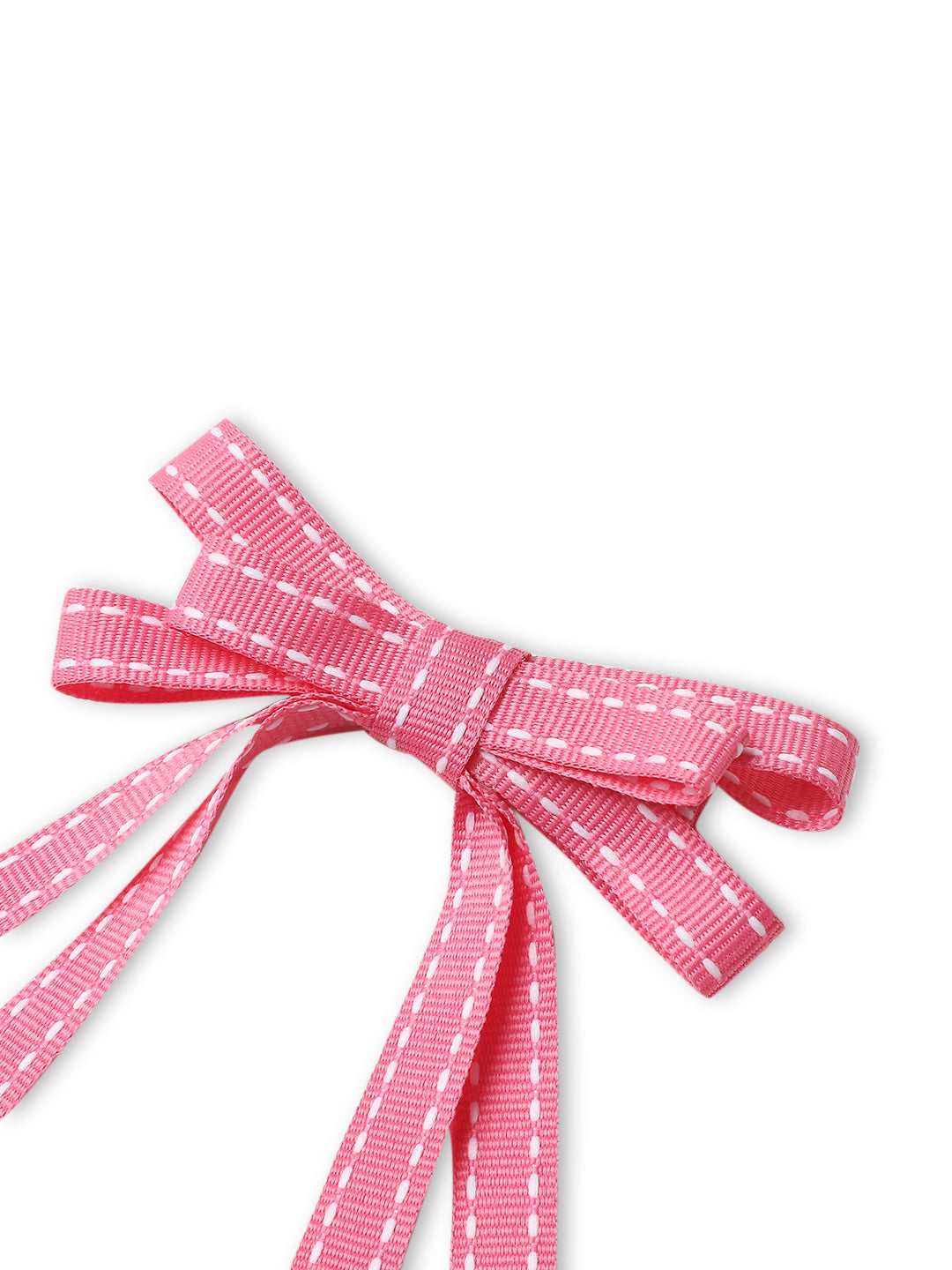 Grosgrain Ribbon Long Tail Petite Hair Bow