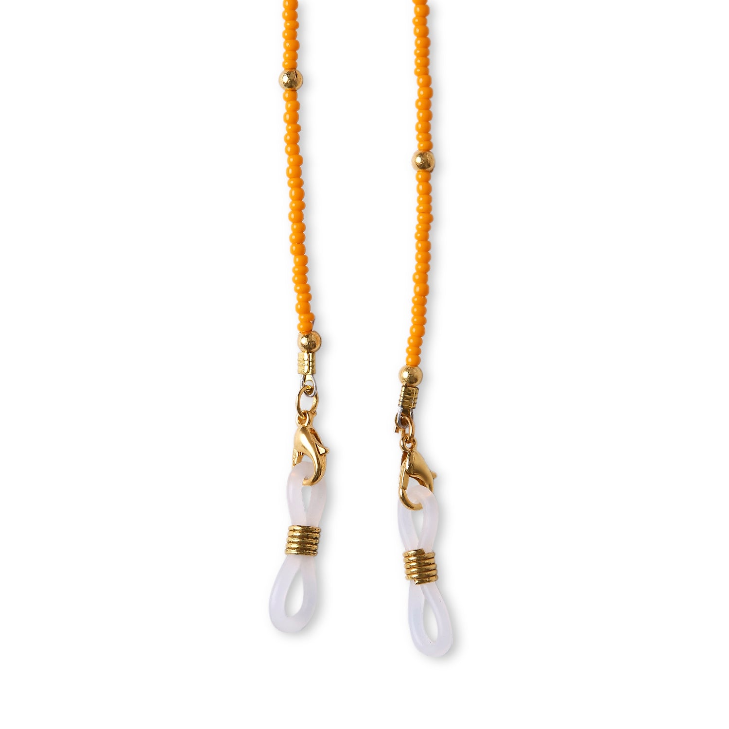 Arendelle Orange Beaded Sunglass Chain For Girls/Women [AEC003]