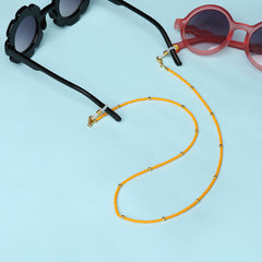 Arendelle Orange Beaded Sunglass Chain For Girls/Women [AEC003]