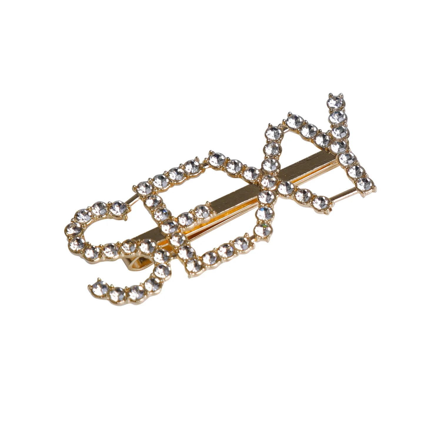 Gold Glitter "SEXY" Hairpin – Metal Clip [AHA097]