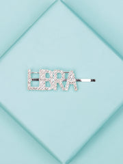 Silver Glitter "LIBRA" Hairpin – Zodiac Clip [AHA099]