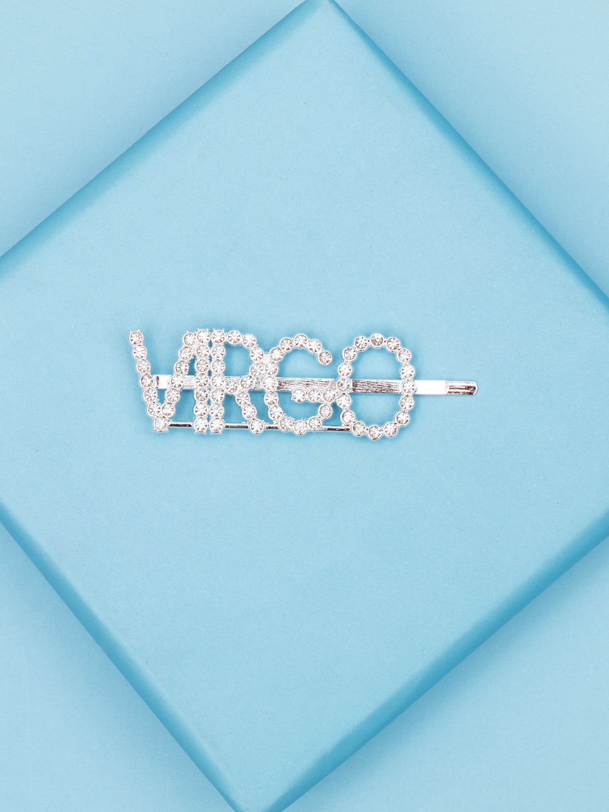 Silver Glitter VIRGO Hairpin [AHA108]