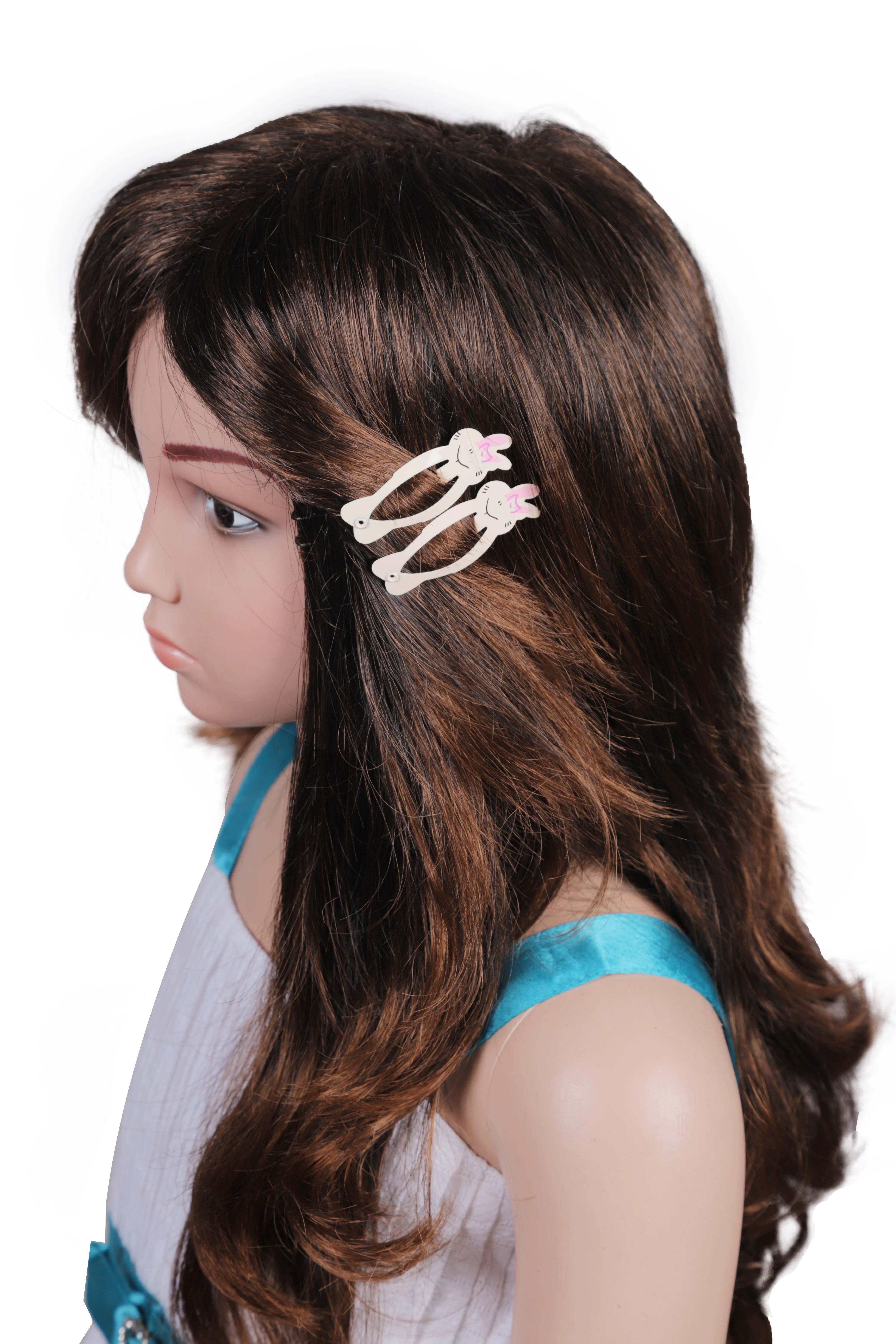 Kitty, Pineapple & Watermelon Hair Pins – Set of 3 Pairs [AHA164]