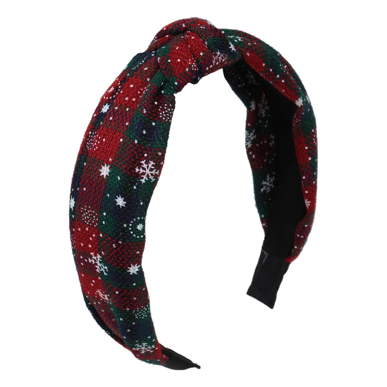 Christmas Red & Green Plaid Hairband [AHA187]
