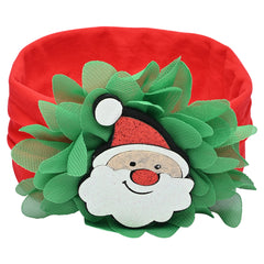 Christmas Red Santa Headband for Baby Girls [AHA346]