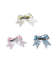 Combo of 3 Interchangeable Bows with Nylon Stretch Band [AHA362]