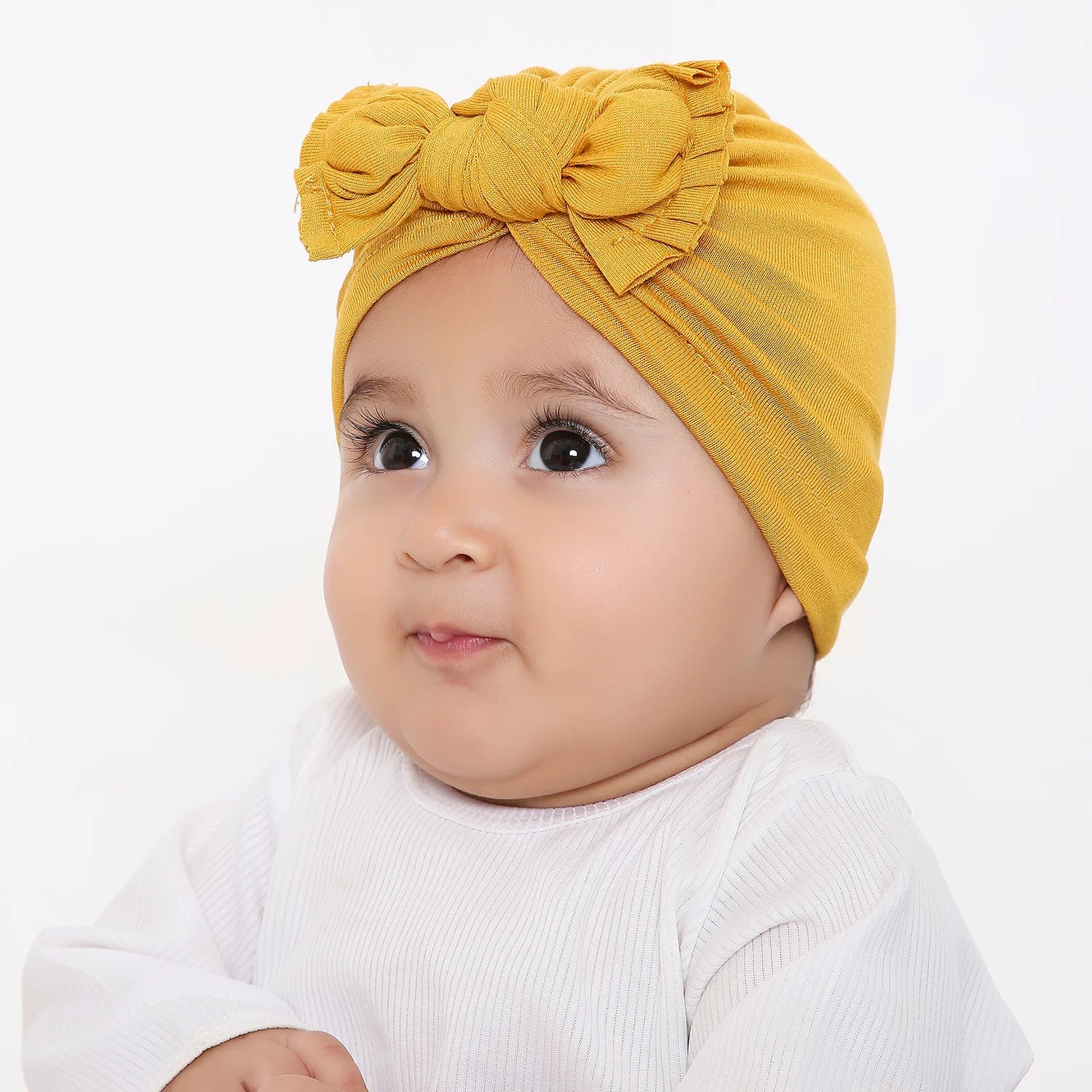Cotton Baby Turban Soft Stylish Newborn, Toddler Fit