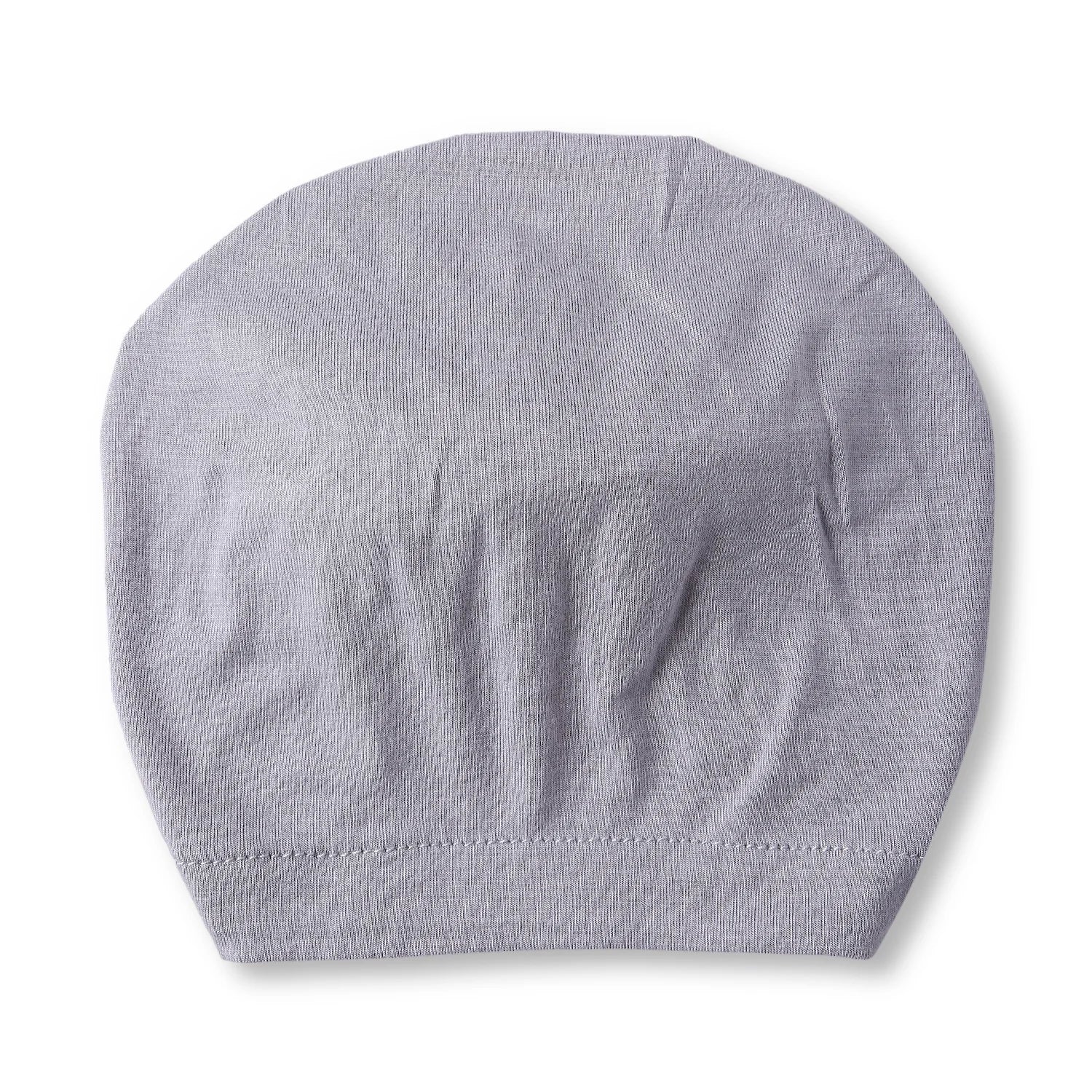Pure Cotton Grey Bow Knot Baby Turban – Comfortable & Soft [AHA385]