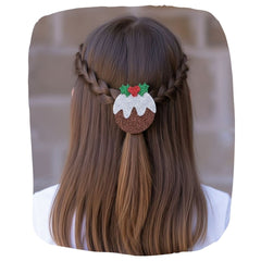 Christmas Glitter Hair Clips for Festive Style and Comfort