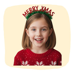 Magical Christmas Glitter Hair Accessories for Girls