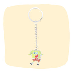 SpongeBob SquarePants Metal Keychain – Fancy Collectible Keyring [AKC008]