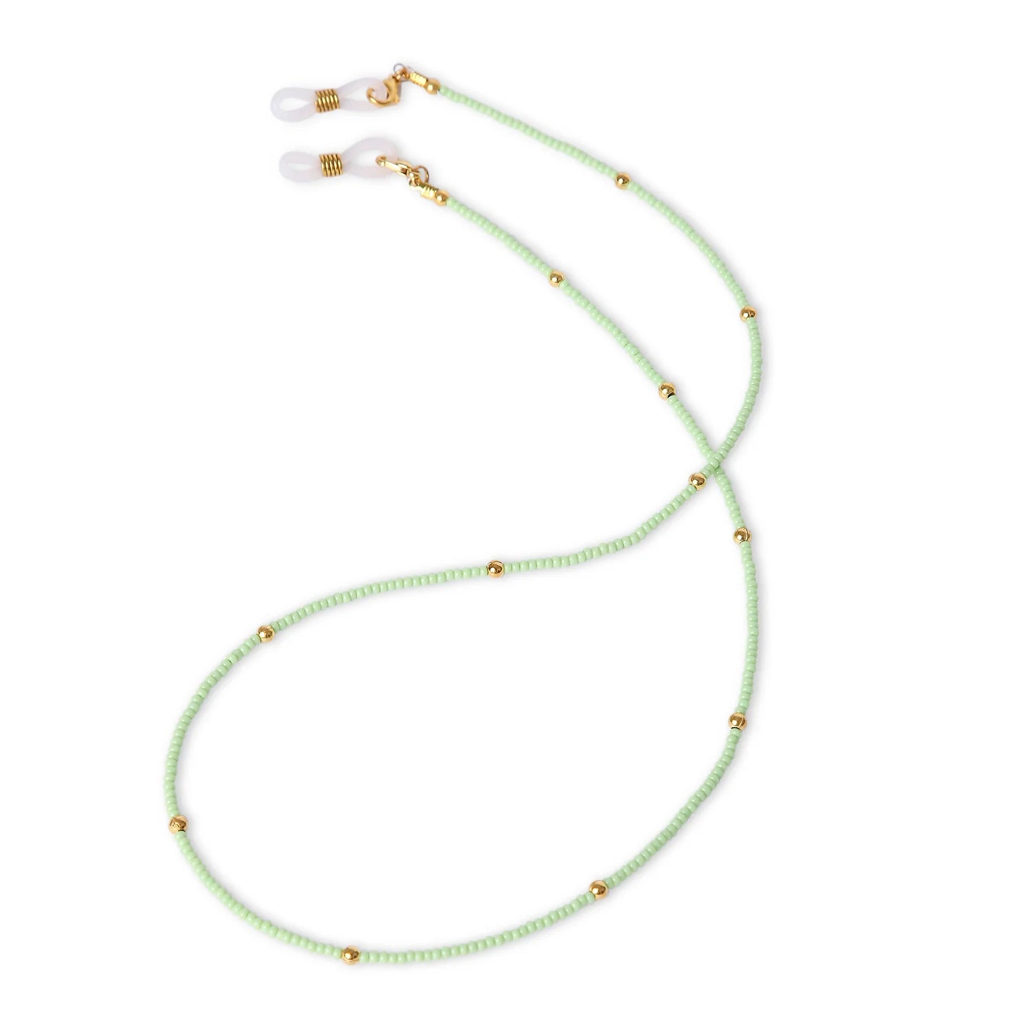 Mint Beaded 2-in-1 Mask & Sunglass Holder for Kids [AMC017]
