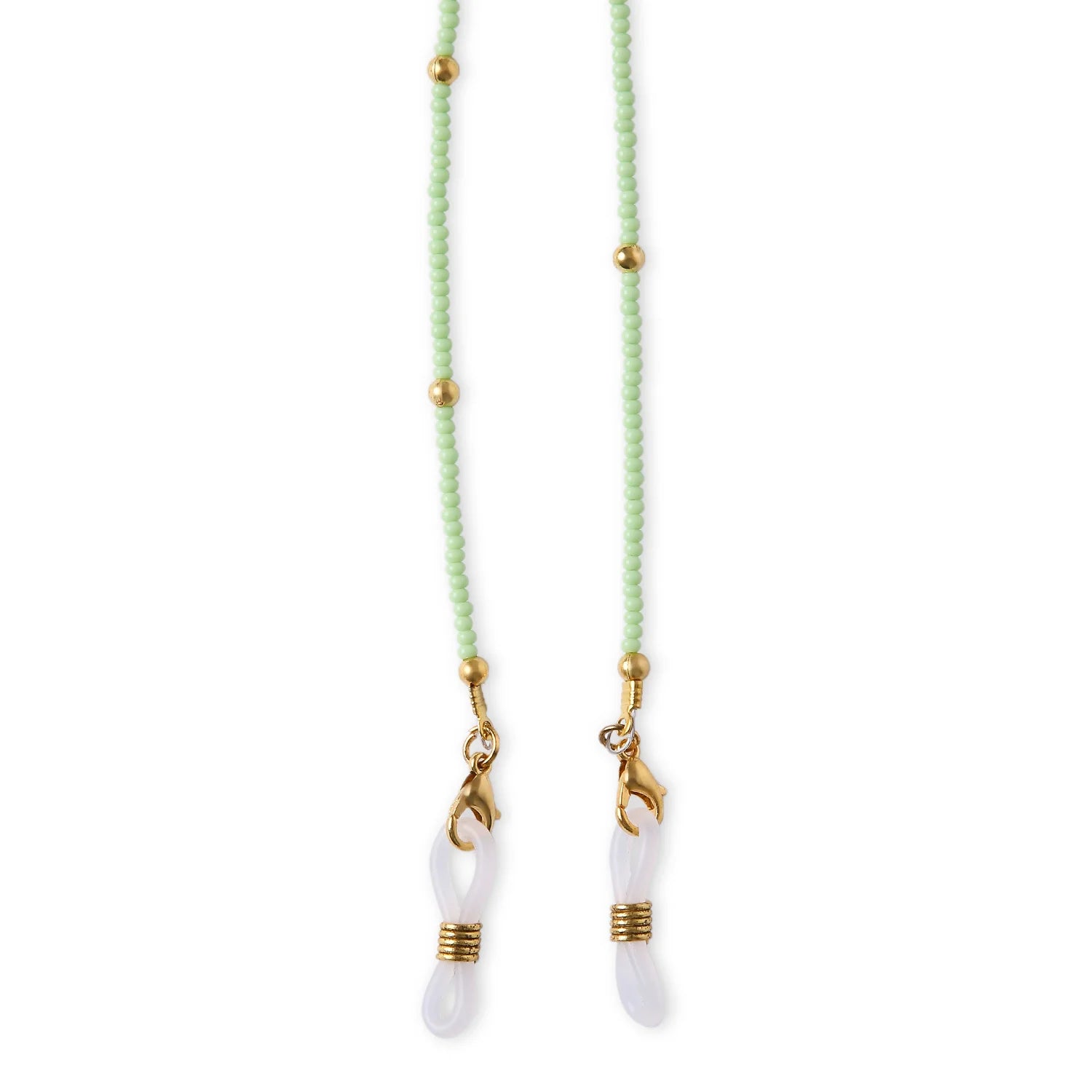 Mint Beaded 2-in-1 Mask & Sunglass Holder for Kids [AMC017]