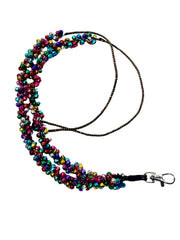Navratri Multicolour Ghungroo Phone Sling – Adjustable Garba Crossbody Phone Holder