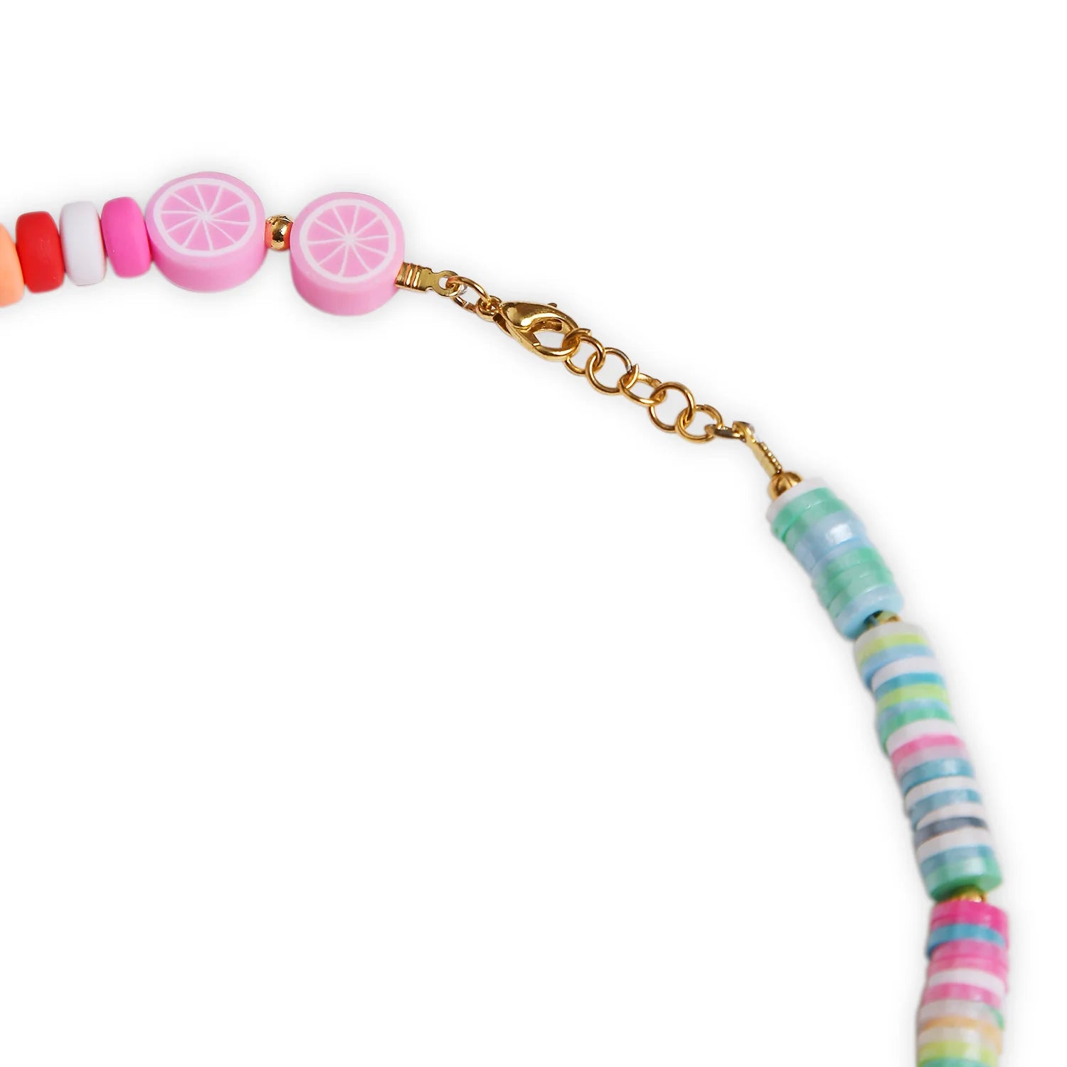 Rainbow Beads Necklace & Bracelet Set – Fun & Trendy Jewelry [ANC029]