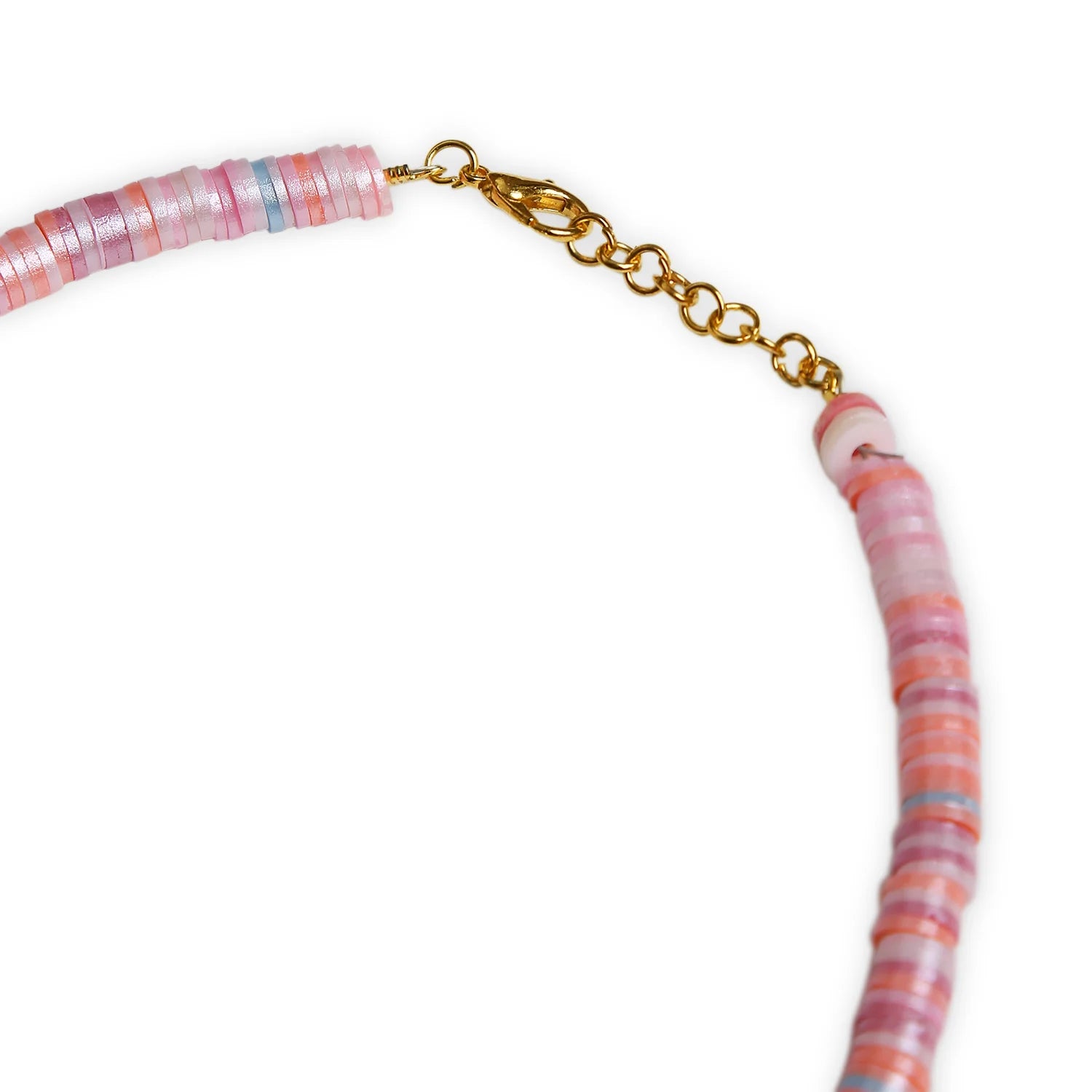 Personalized Pastel Bead Necklace & Bracelet Set – Adorable & Unique [ANC031]