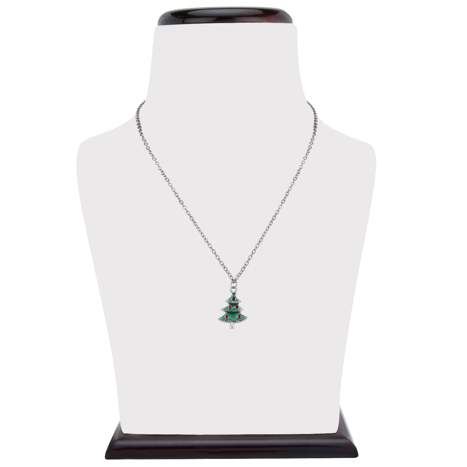 Christmas Special Christmas Tree and Red Bell Earrings Set [APS017]