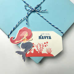 3D Personalised Kids Gift Tags — Under the Sea (Set of 8)