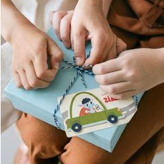 3D Personalised Kids Gift Tags — Little Drivers (Set of 8)