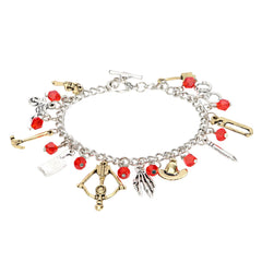The Walking Dead Inspired Multiple Charm Bracelet