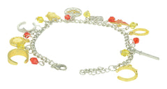 Wonder Woman Inspired Multiple Charm Bracelet