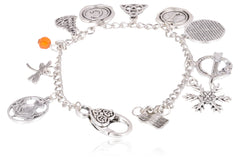 Outlander Inspired Multiple Charm Bracelet