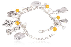 Outlander Inspired Multiple Charm Bracelet