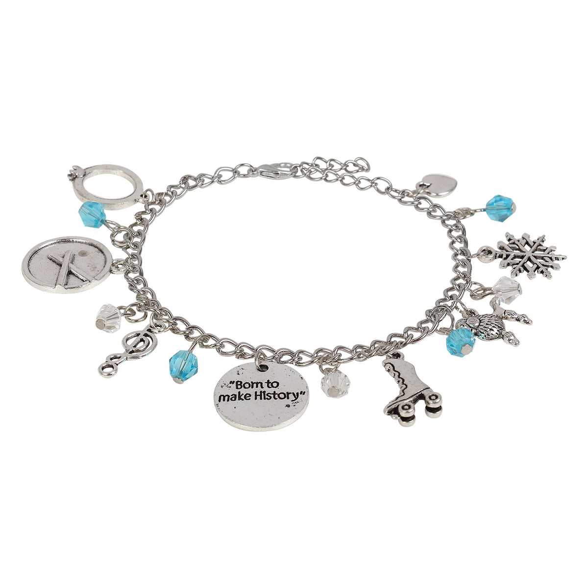 Snow White Inspired Multiple Charm Bracelet