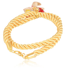 Wonder Woman Inspired Gold Cod Multiple Charm Bracelet