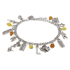 Glee Inspired Multiple Charm Bracelet