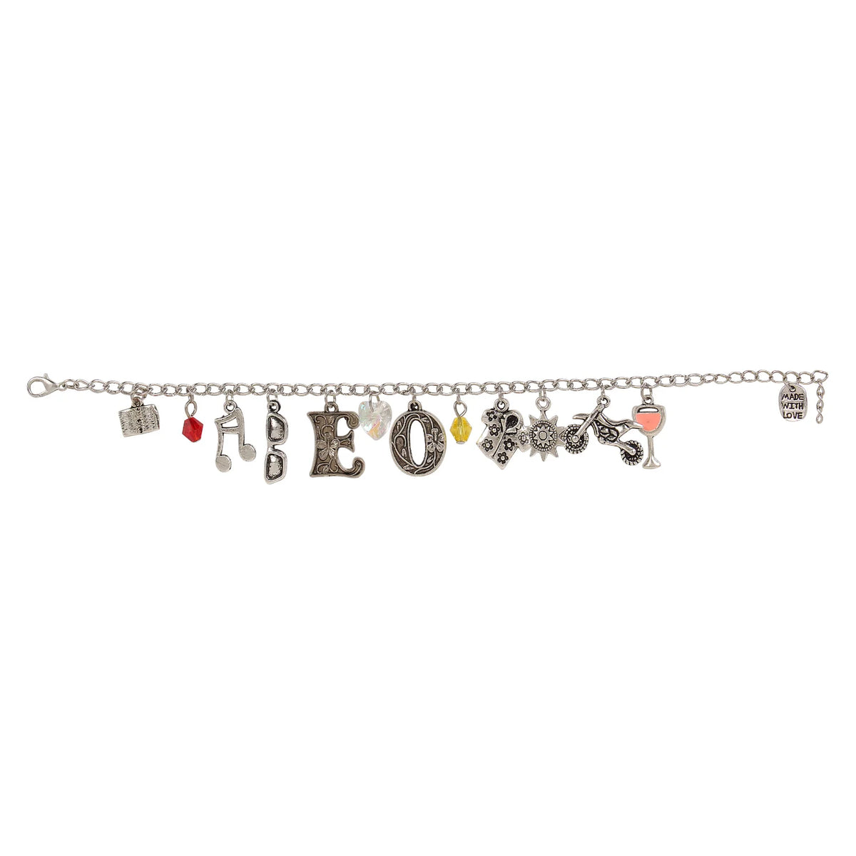 Call Me By Your Name Inspired Multiple Charm Bracelet