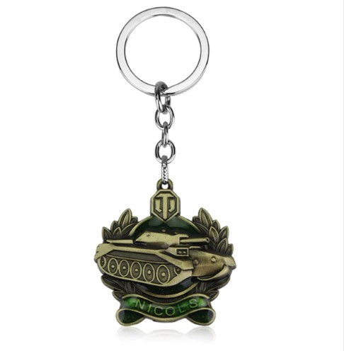 World Of Tanks Bronze Keychain