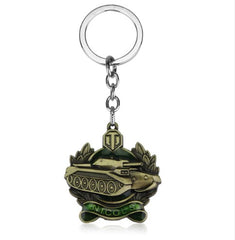World Of Tanks Bronze Keychain