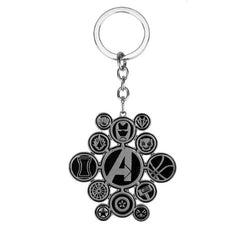 Avengers Inspired Endgame Keychain in Silver