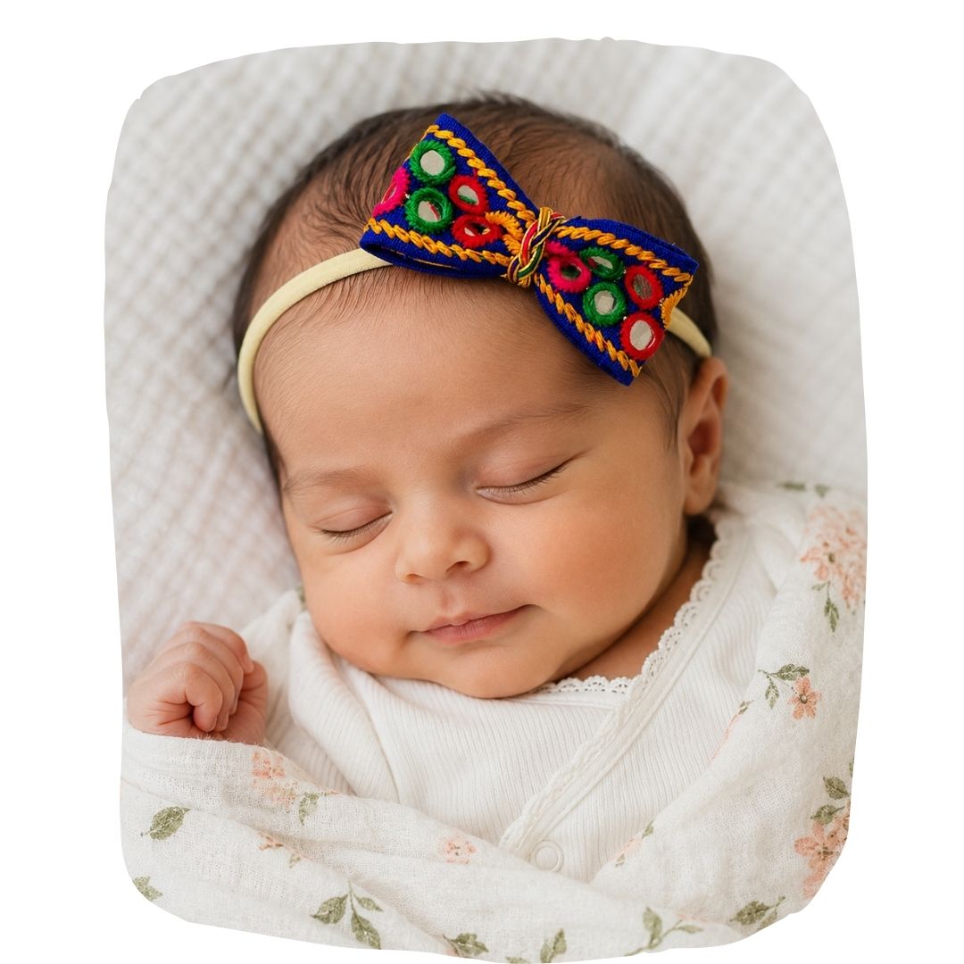 Dholida Baby Headband – Garba Special Navratri Hair Accessory