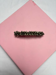 Navratri Ghungroo Hair Pin for girls featuring metallic ghungroo beads on a clip, perfect for Garba dance and festive hair styling.