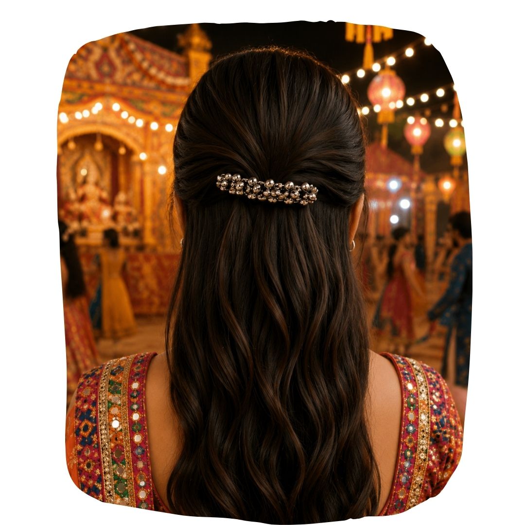 Navratri Ghungroo Hair Pin