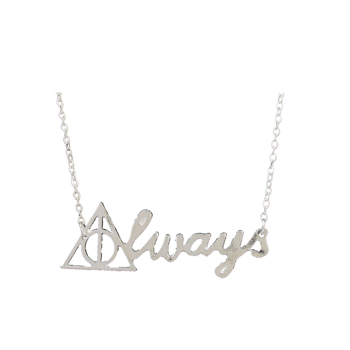 Harry Potter Inspired Silver ALWAYS Pendant