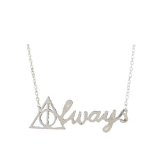 Harry Potter Inspired Silver ALWAYS Pendant