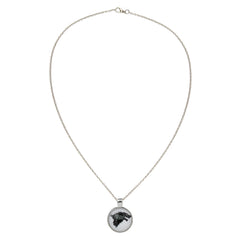 Game of Thrones Inspired Silver Winter is Coming Pendant