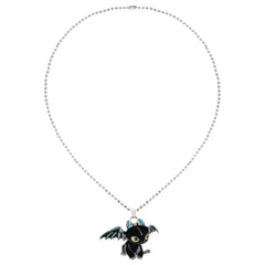 How to Train Your Dragon Inspired Night Fury Toothless Pendant