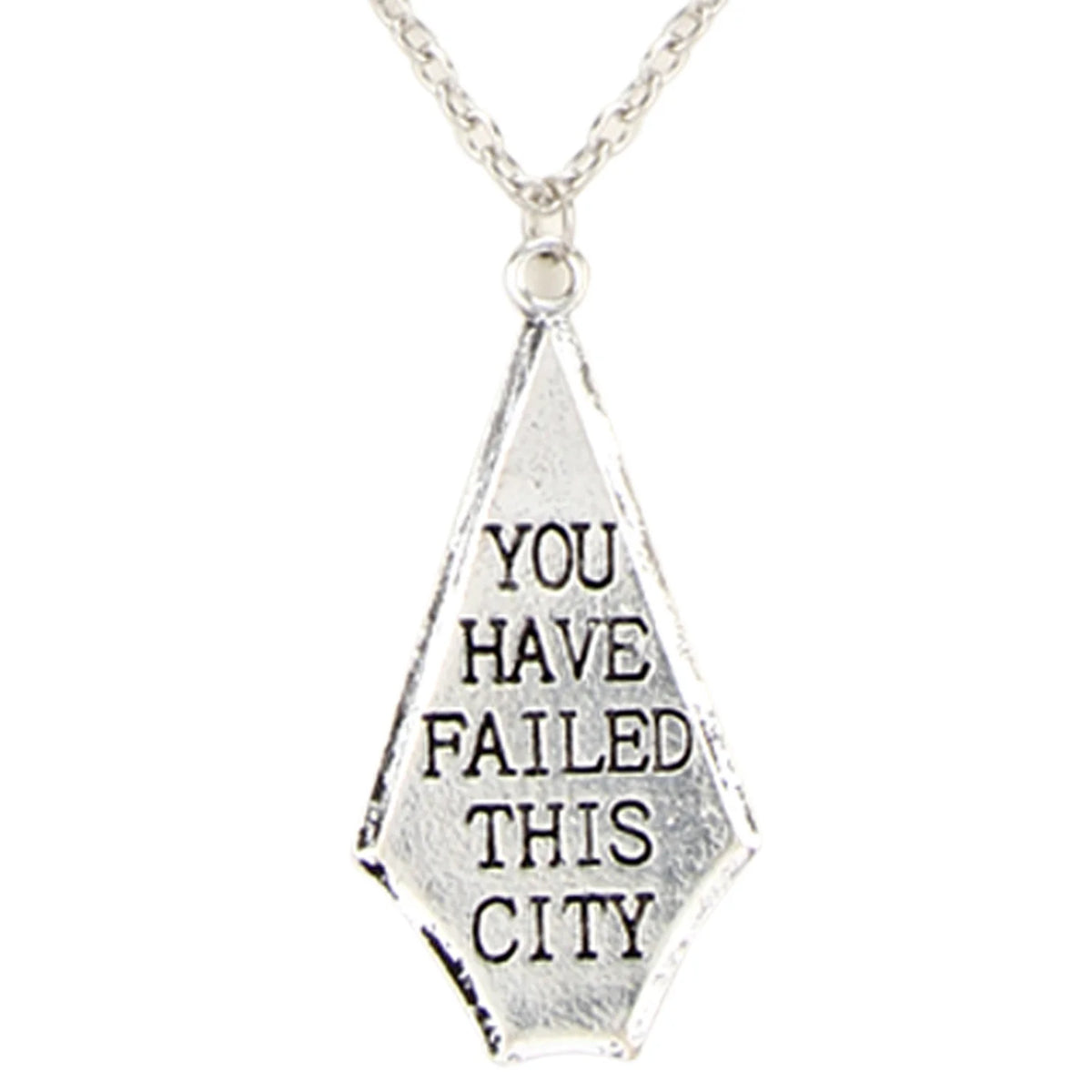 Arrow Inspired You have Failed this City Pendant